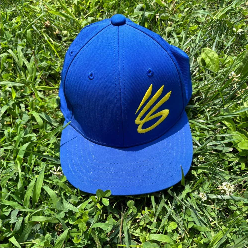 Under Armour Blue Cap with White Logo